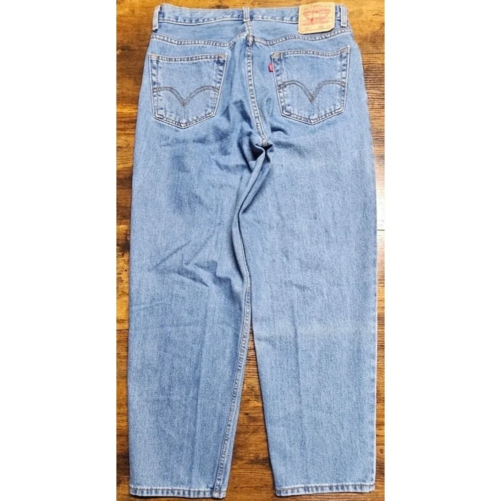 VTG Y2K 560 Loose Comfort Fit Tapered Leg Jeans Men's‎ 33x30 Light Wash